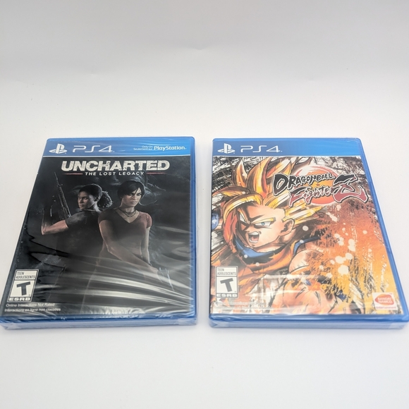Uncharted: The Lost Legacy & Dragon Ball Fighter - Playstation 4 - PS4 New NIB - Picture 1 of 7
